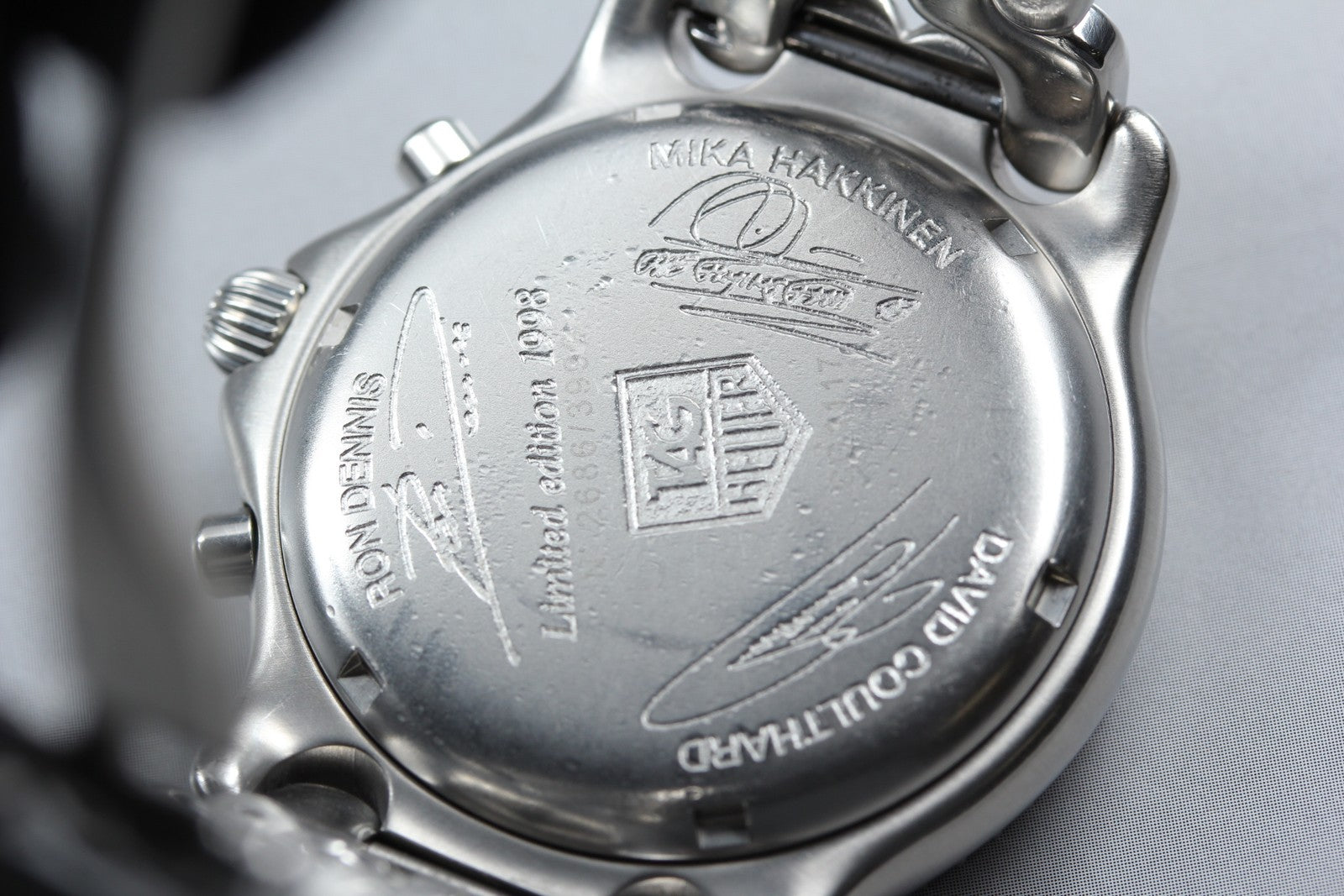 overhauled TAG HEUER CG1117 F1 McLaren Mercedes Limited Model Quartz Boy's Watch