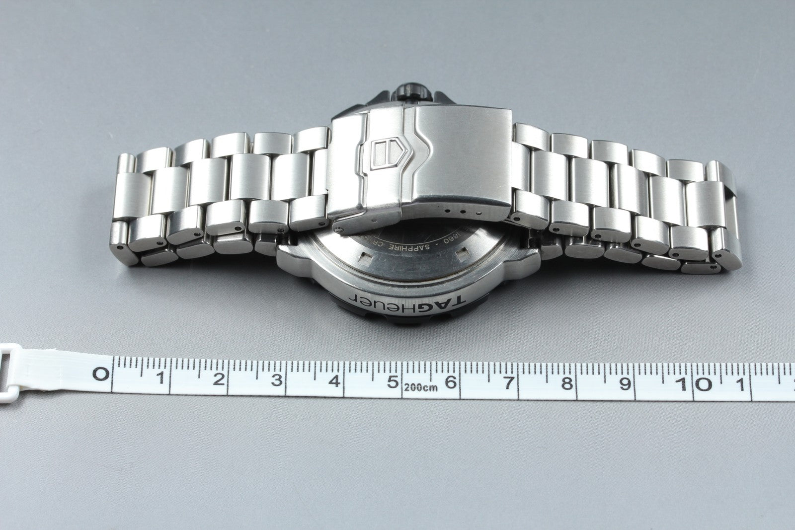 TAG Heuer Formula 1 CAH1011 Quartz Chronograph White Dial Men's Watch 44mm JP