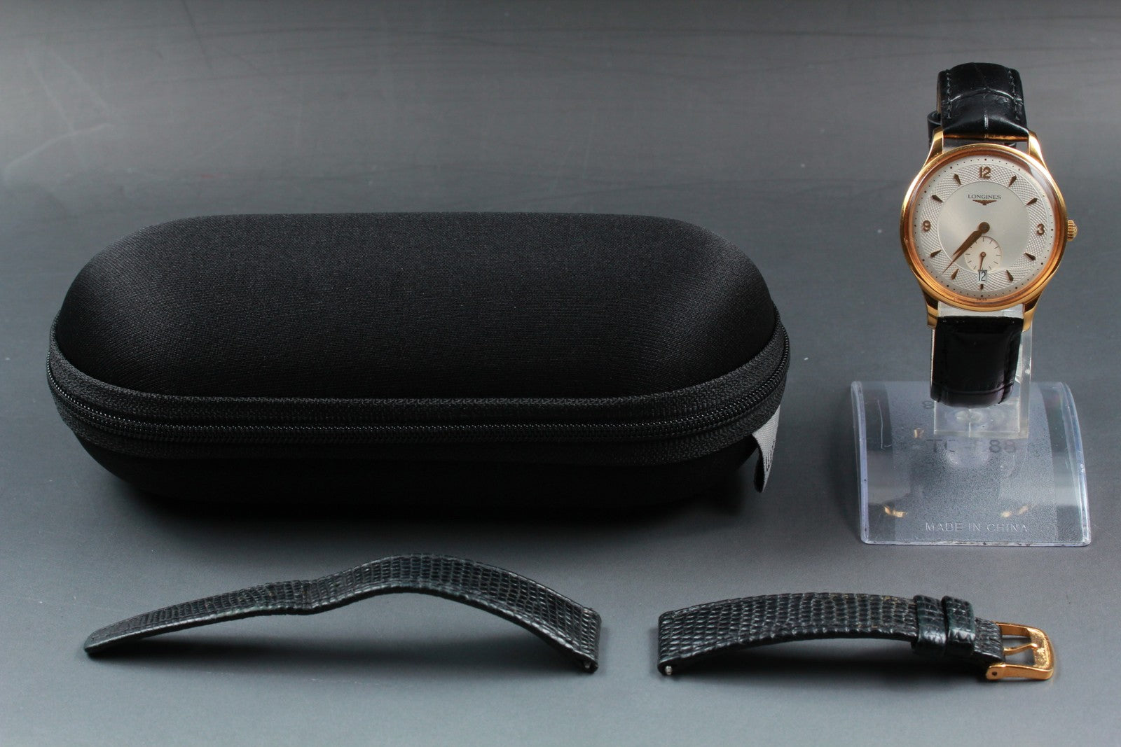 Longines Grand Classic L4.685.2 Gold Dial Automatic Date Men's Watch 36mm N MINT