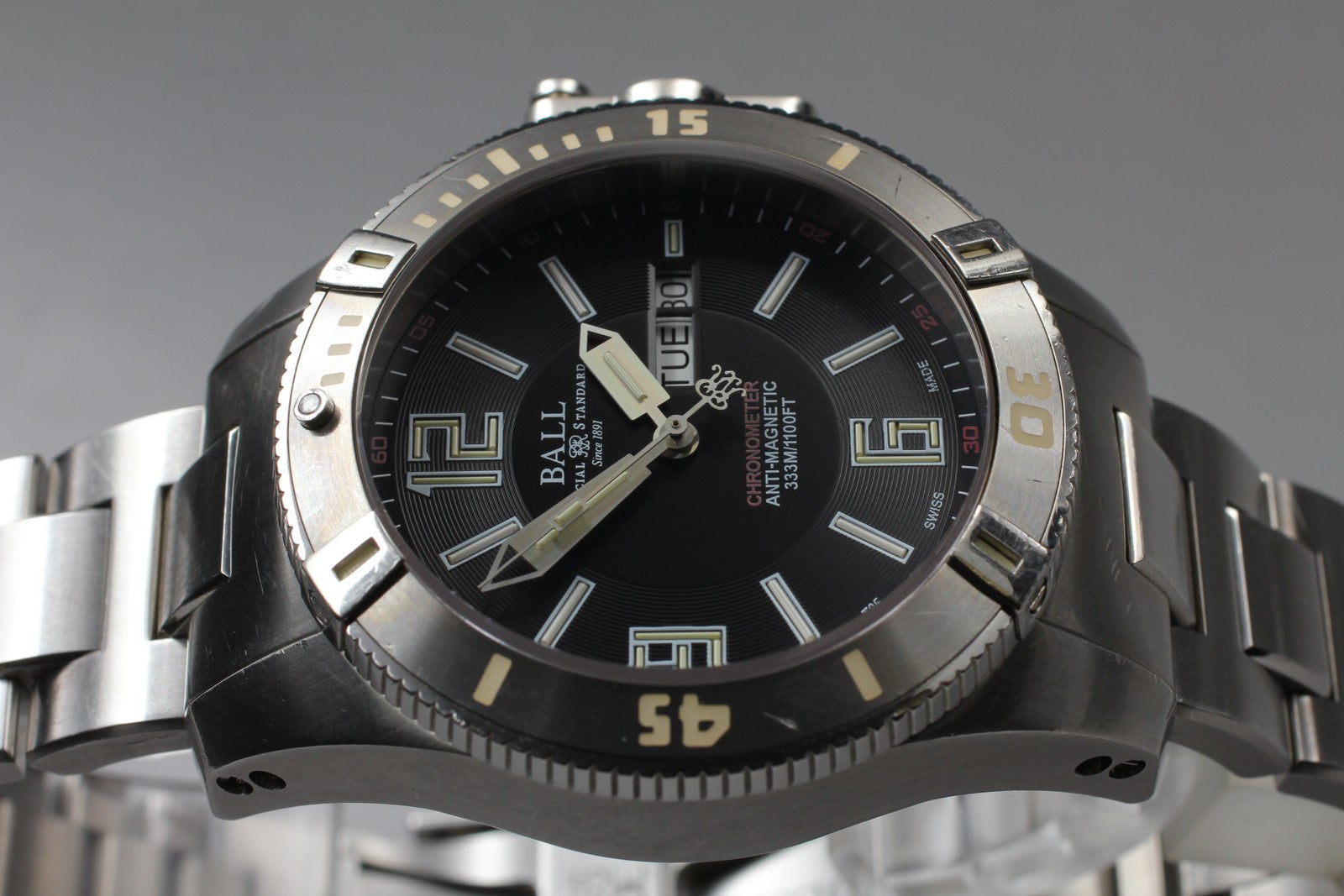 overhauled BALL Engineer Hydrocarbon Spacemaster DM2036A Automatic Men's Watch