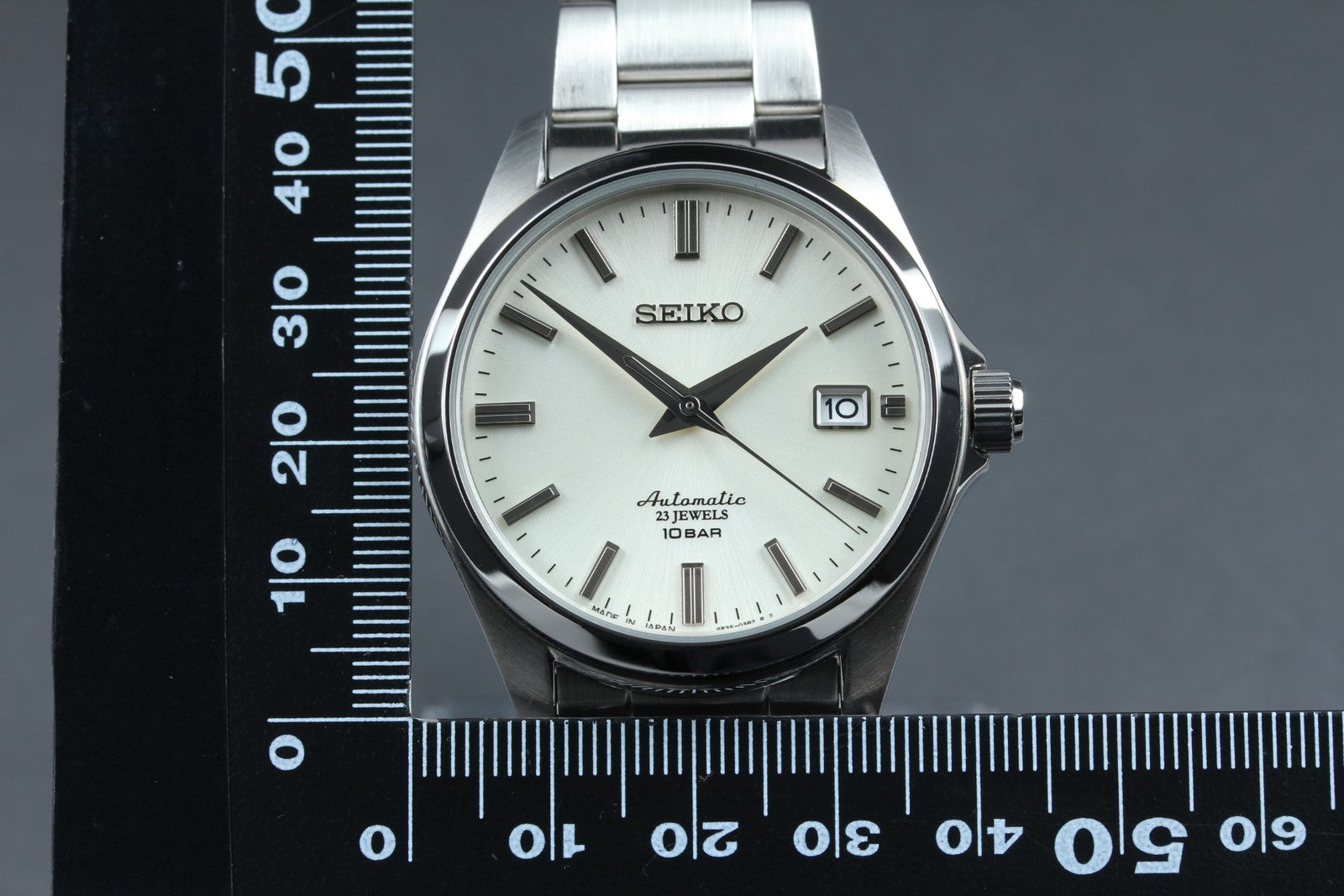 N MINT*Box SEIKO 4R35-03X0 SZSB011 Mechanical Automatic Silver Men's Watch 40mm