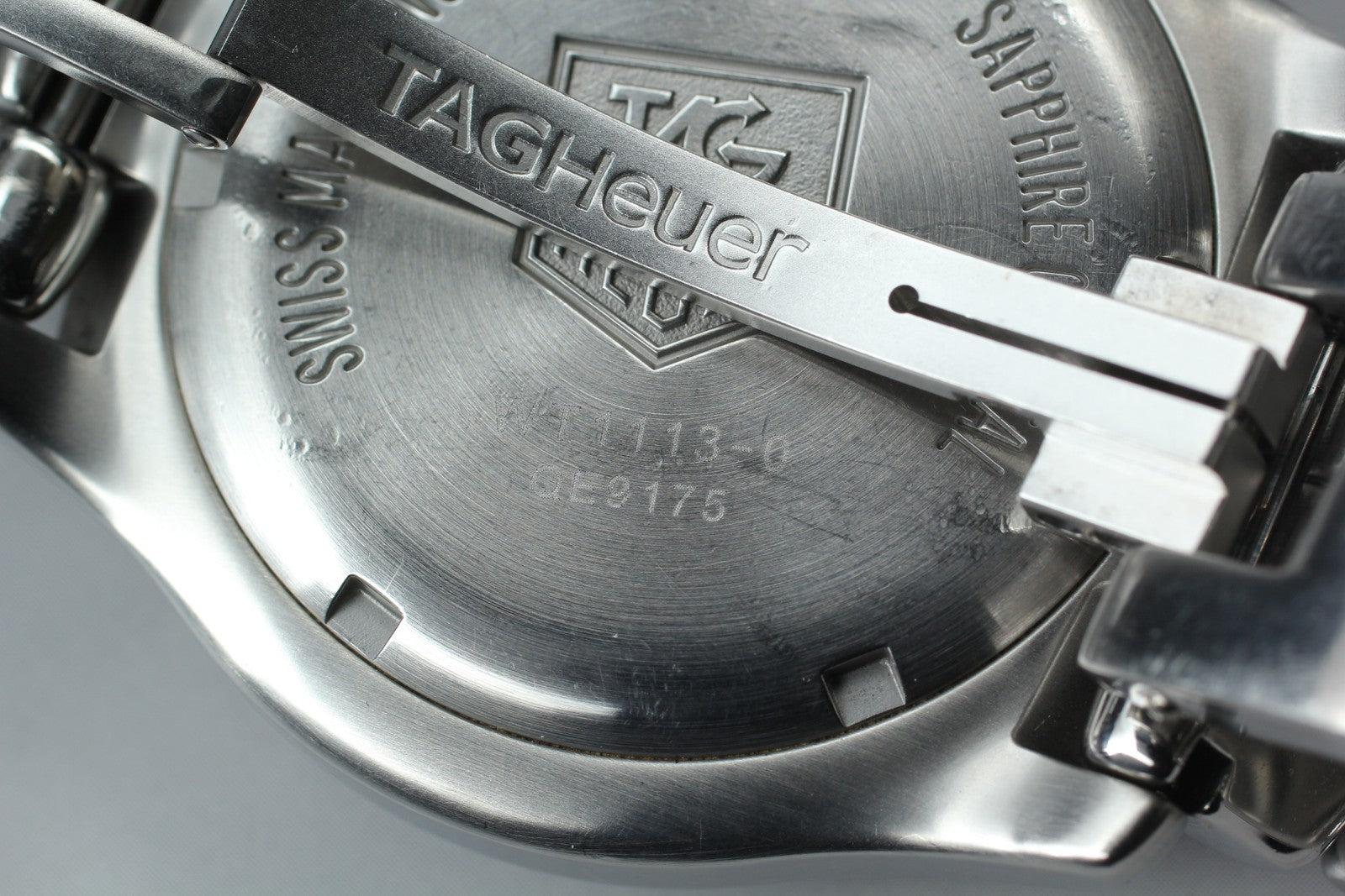 TAG Heuer LINK Professional WT1113-0 Blue Men's Watch Quartz 40mm JAPAN Box