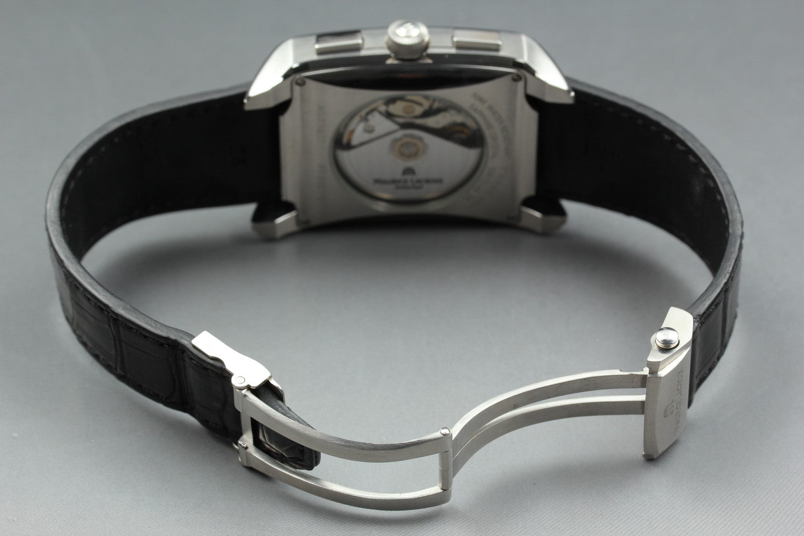 Maurice Lacroix Cronograph PT6197-SS001-330 Automatic Men's Watch 37mm JAPAN Box