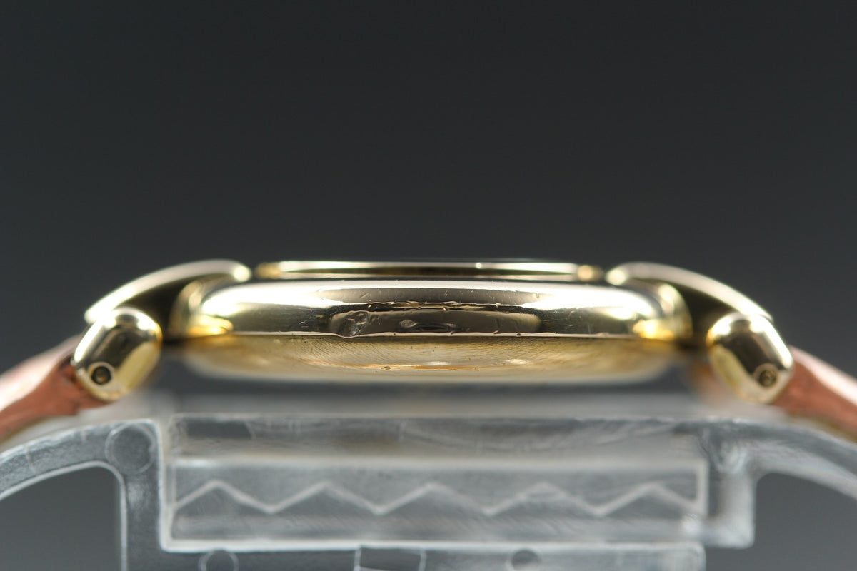 Cartier Must Colisee Vermeil 590002 Pink Gold Women's Quartz Watch Vintage