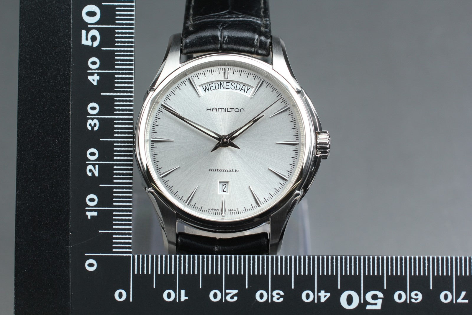 Hamilton Jazzmaster H325051 Day/Date Automatic Men's Watch 40mm JAPAN Box