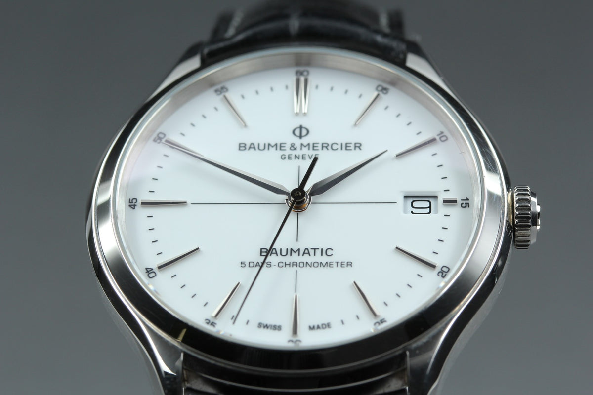 BAUME&MERCIER Clifton Baumatic COSC 65884 M0A10518 Automatic Men's Watch 39mm JP