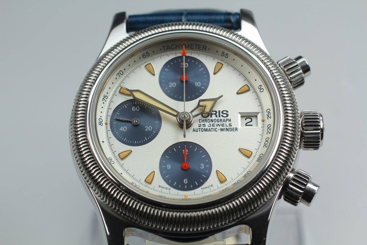 Rare Vintage ORIS Big Crown 7480 Chronograph Automatic Men's Watch 39mm JAPAN