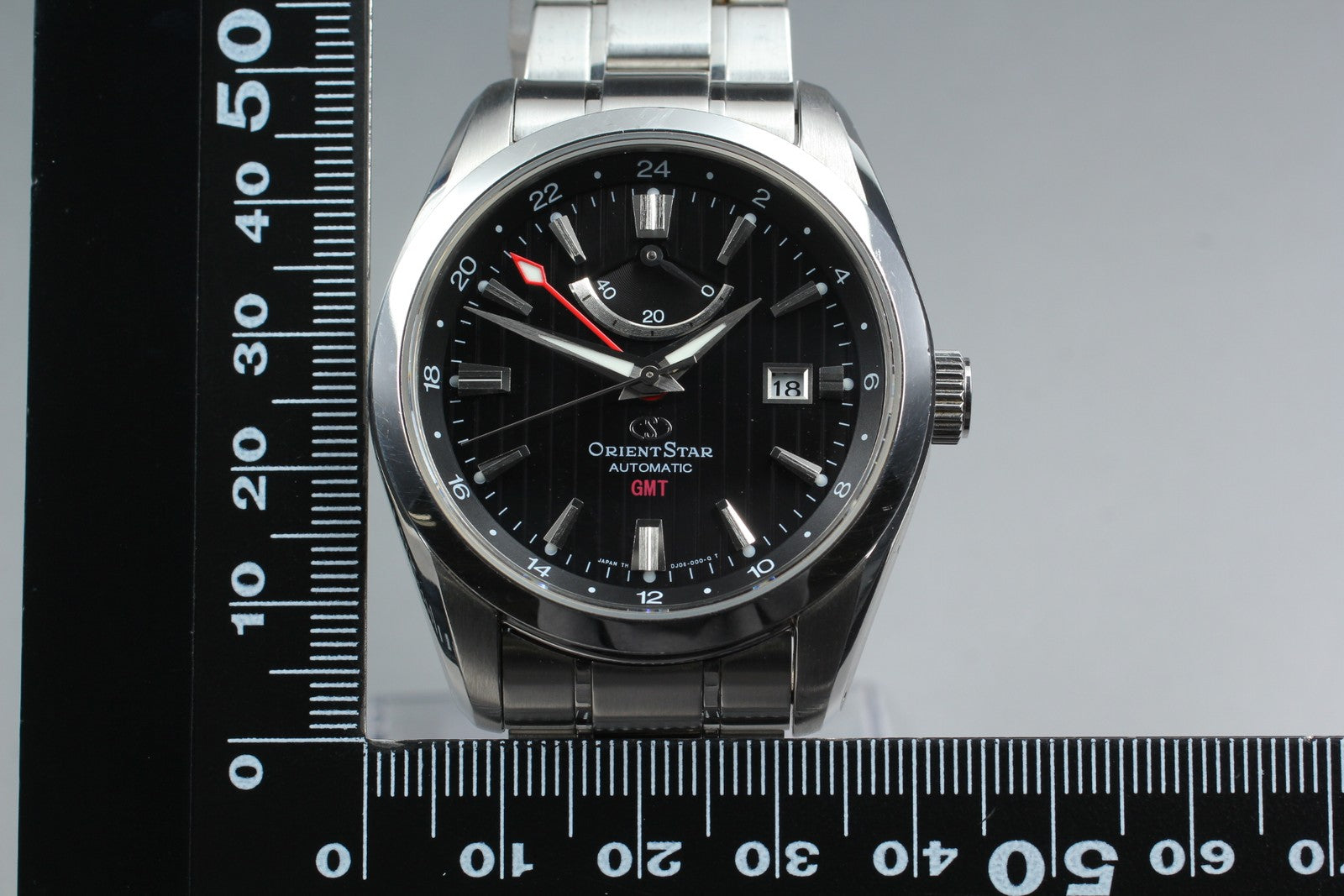 ORIENT Star GMT DJ06-C0-B Automatic Black Dial Men's Watch 42mm JAPAN Box