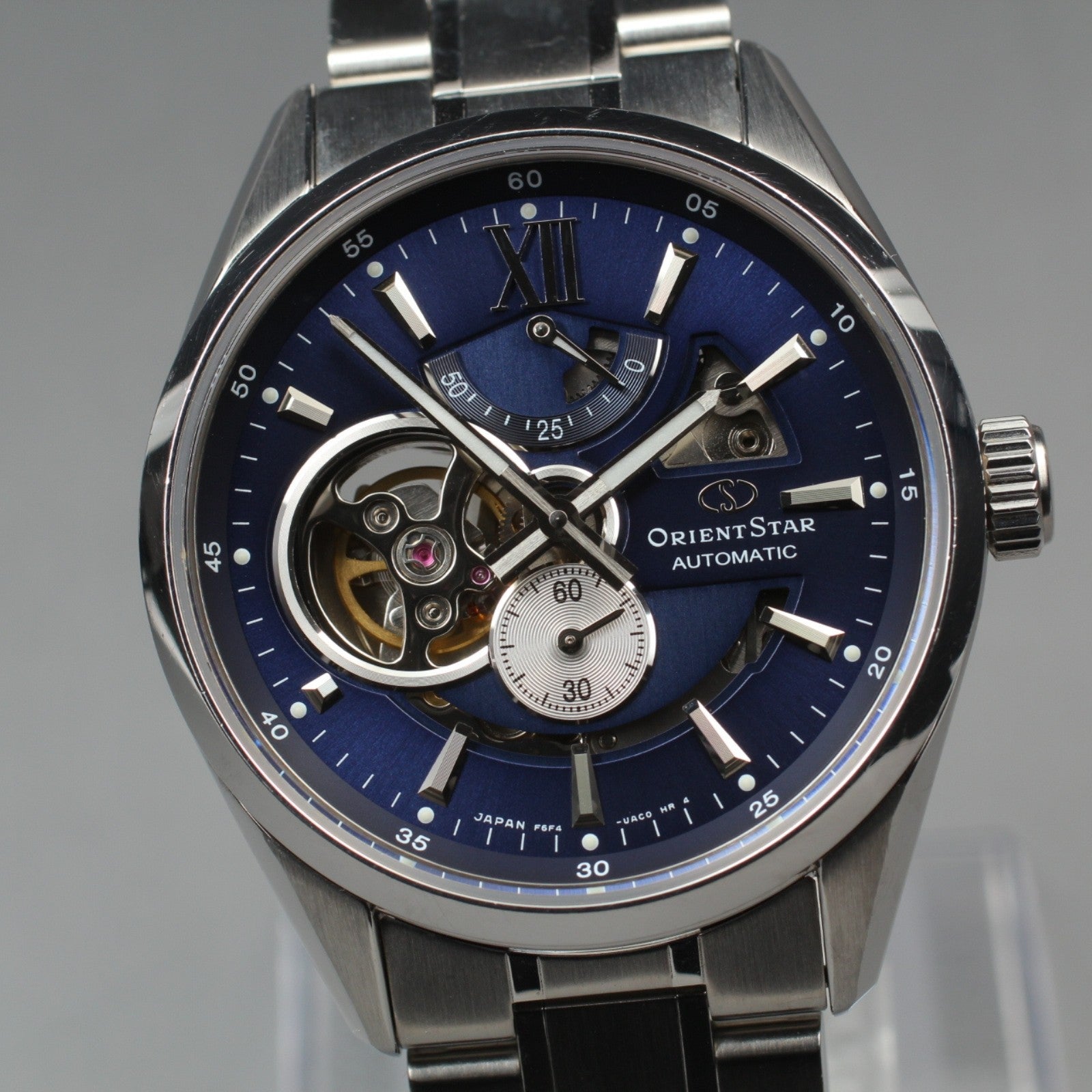 Exc+5*Box ORIENT Star contemporary F6F4-UAB0 Modern Skeleton Automatic Men's JP