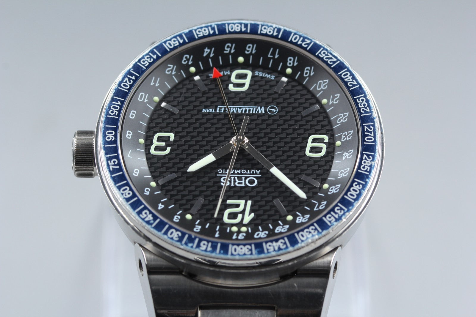 ORIS Williams F1 Team Pointer Date 7585 Automatic Men's Watch 42mm JAPAN Box