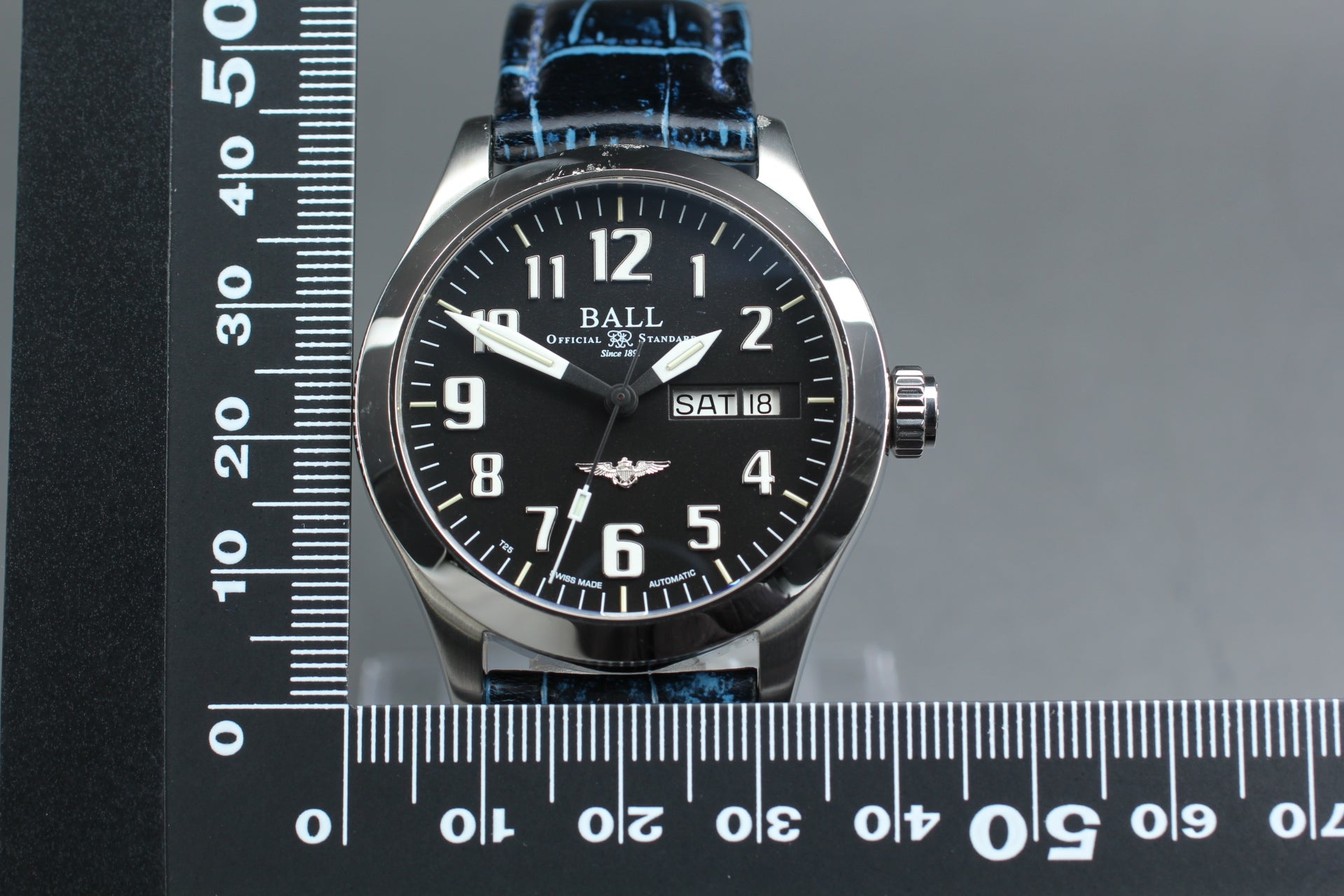Ball Engineer NM2182C Automat Black Day/Date Men's Watch 39mm JAPAN