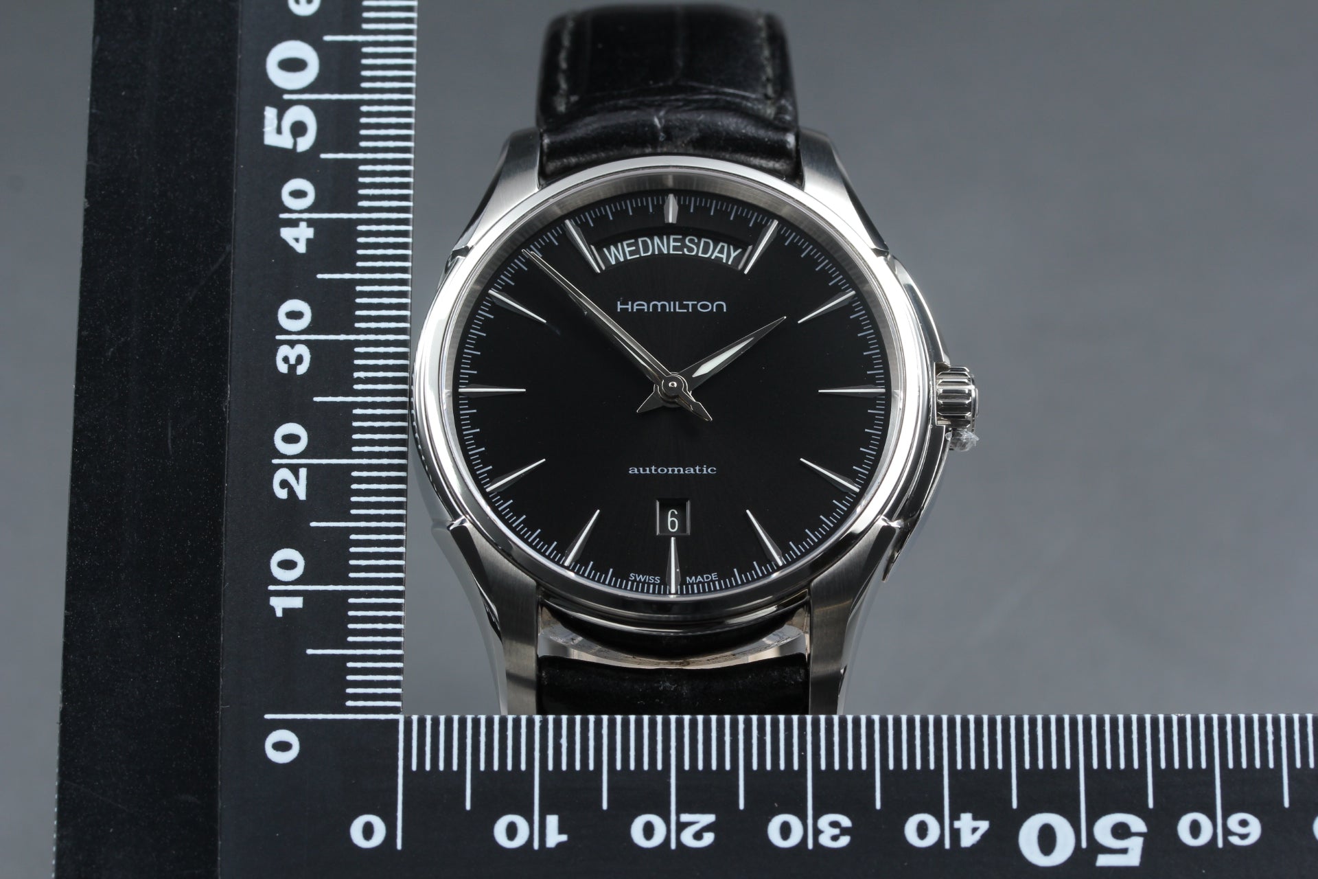 HAMILTON Jazzmaster H325051 Black 40mm Day/Date Automatic Men's Watch