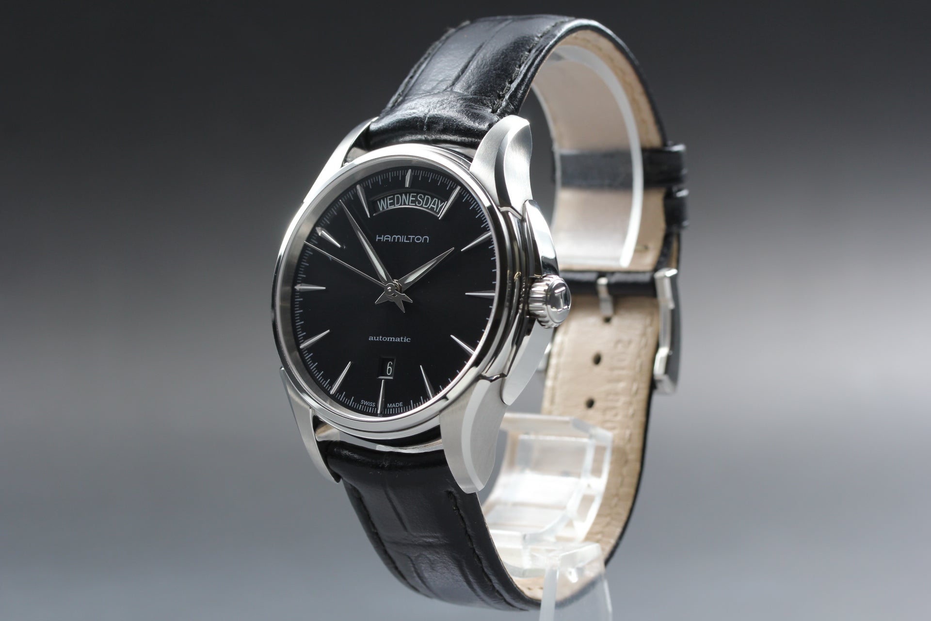 HAMILTON Jazzmaster H325051 Black 40mm Day/Date Automatic Men's Watch