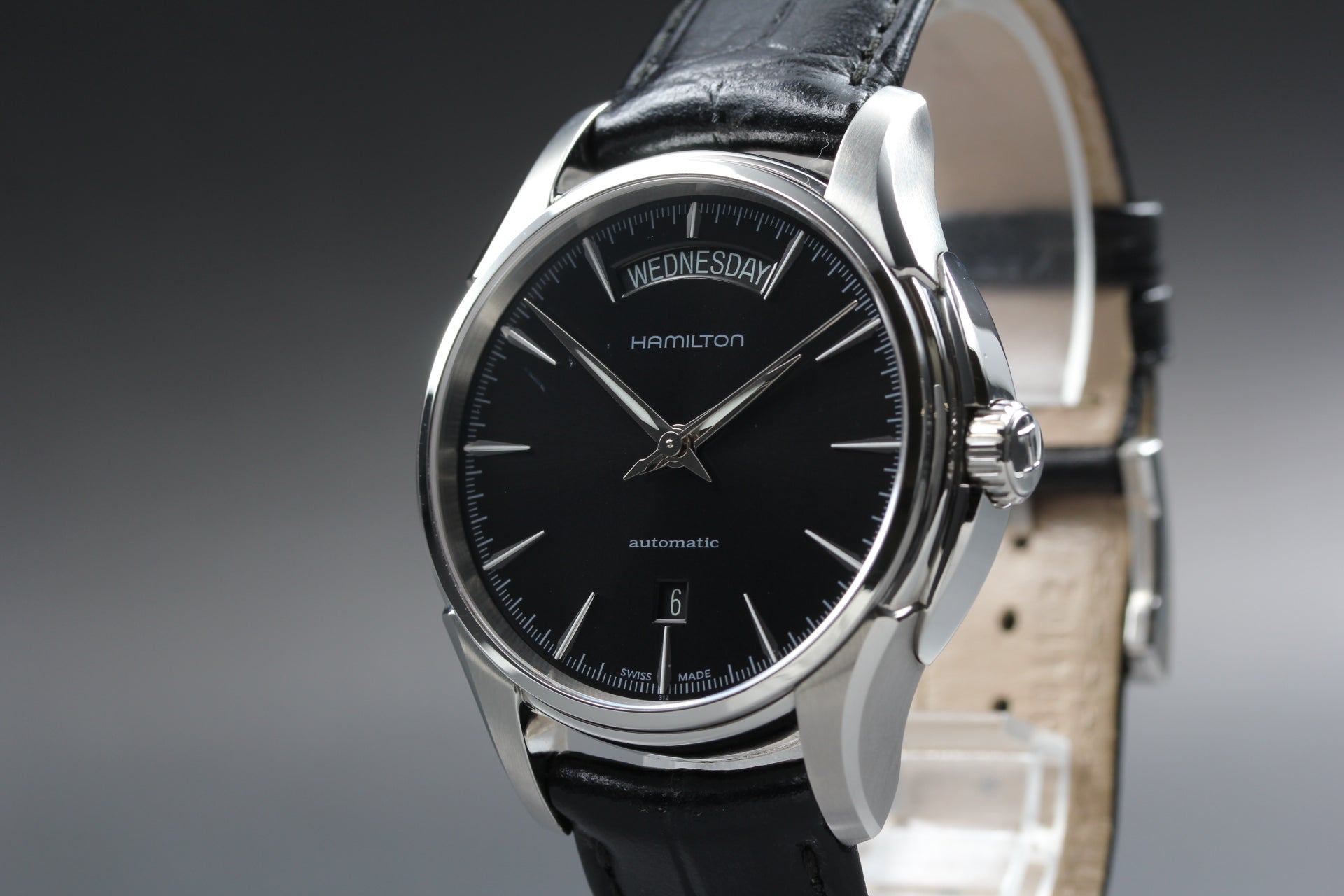 HAMILTON Jazzmaster H325051 Black 40mm Day/Date Automatic Men's Watch