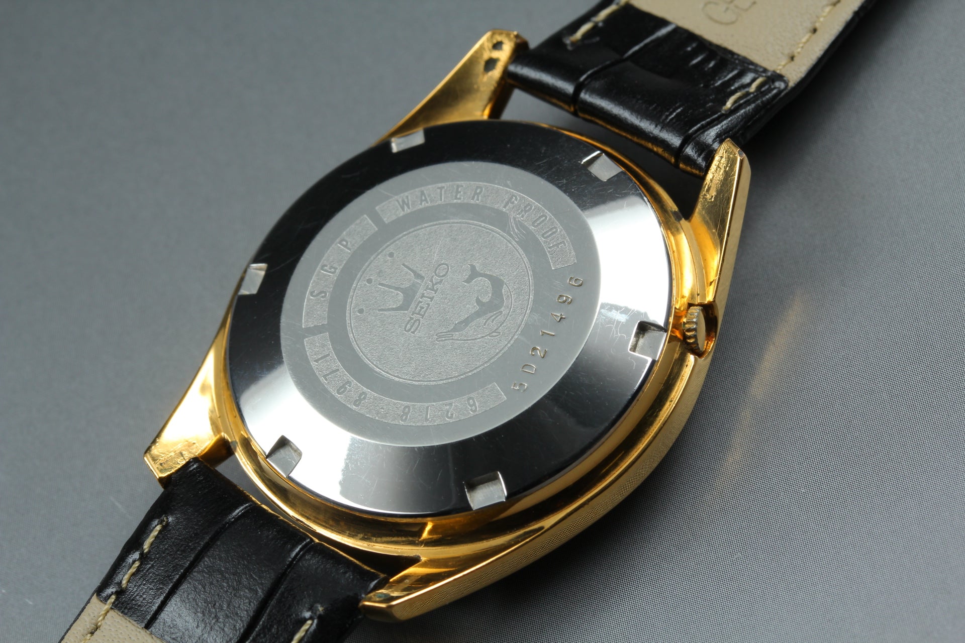 Vintage SEIKO Seikomatic Weekdater 6218-8971 Automatic Men's Watch 37mm JAPAN