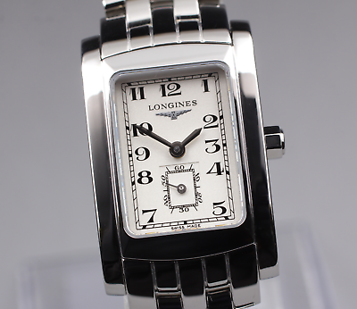 New Battery [N MINT] Longines L5.155.4 Dolce Vita Small Second Women's Qz Watch