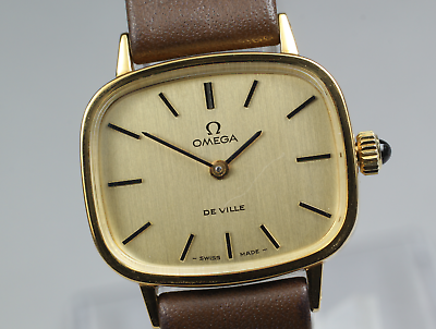 Vintage [Exc+5] OMEGA De Ville Cal.625 511.413 Manual Gold Dial Women's Watch JP