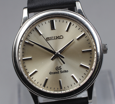 [Exc+5]  SEIKO Grand Seiko GS 8J55-0A10 Silver Men's Quartz Watch From JAPAN