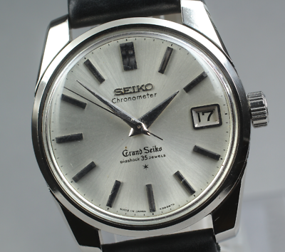 Vintage [Exc+4] GRAND SEIKO 43999 Chronometer Silver Men's Watch MT From JAPAN