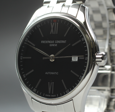 [Exc+5] FREDERIQUE CONSTANT Classic FC-303X5B3/4/5/6 Black AT Men's Watch JAPAN