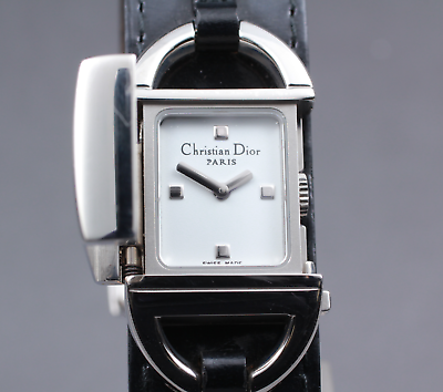 New Battery [Exc+5] Christian Dior Pandiora D78-100 Women's Quartz Watch JAPAN