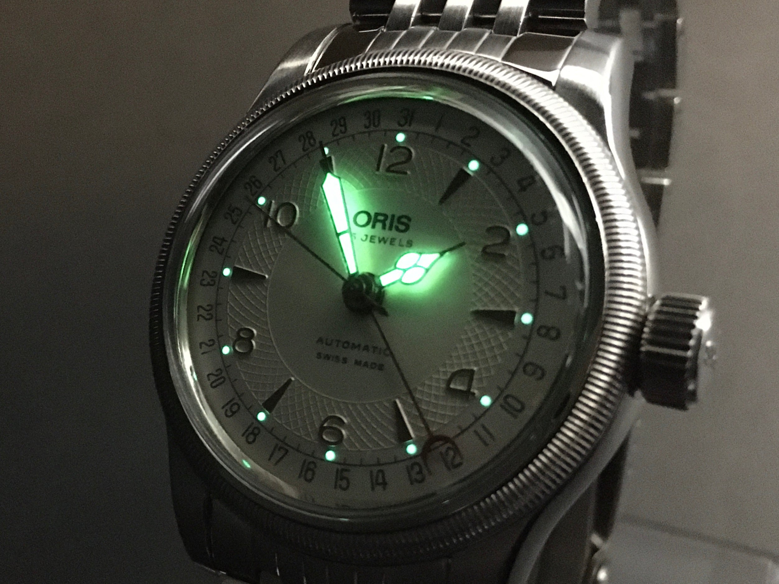 ORIS Big Crown Pointer Date 01 754 7551 4061 Silver 35mm AT Men’s Watch [Box]