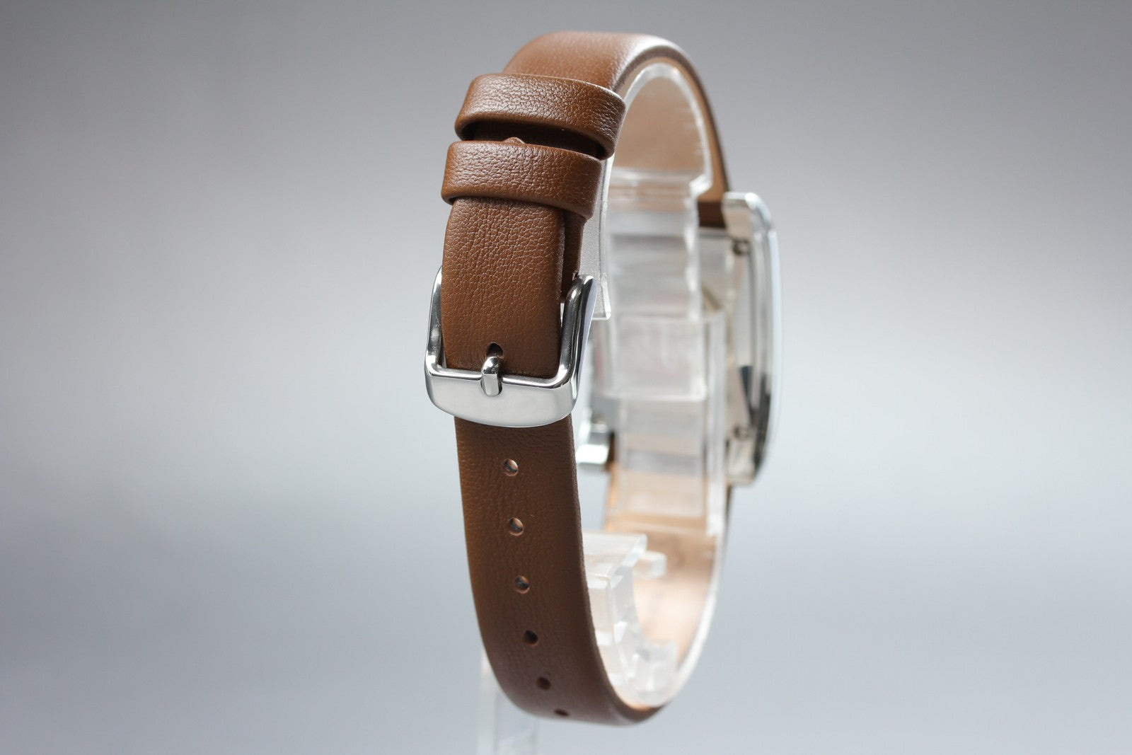 [Exc+4 Box] ORIS Rectangular Date 7526 White Brown 23mm Automatic Men's Watch