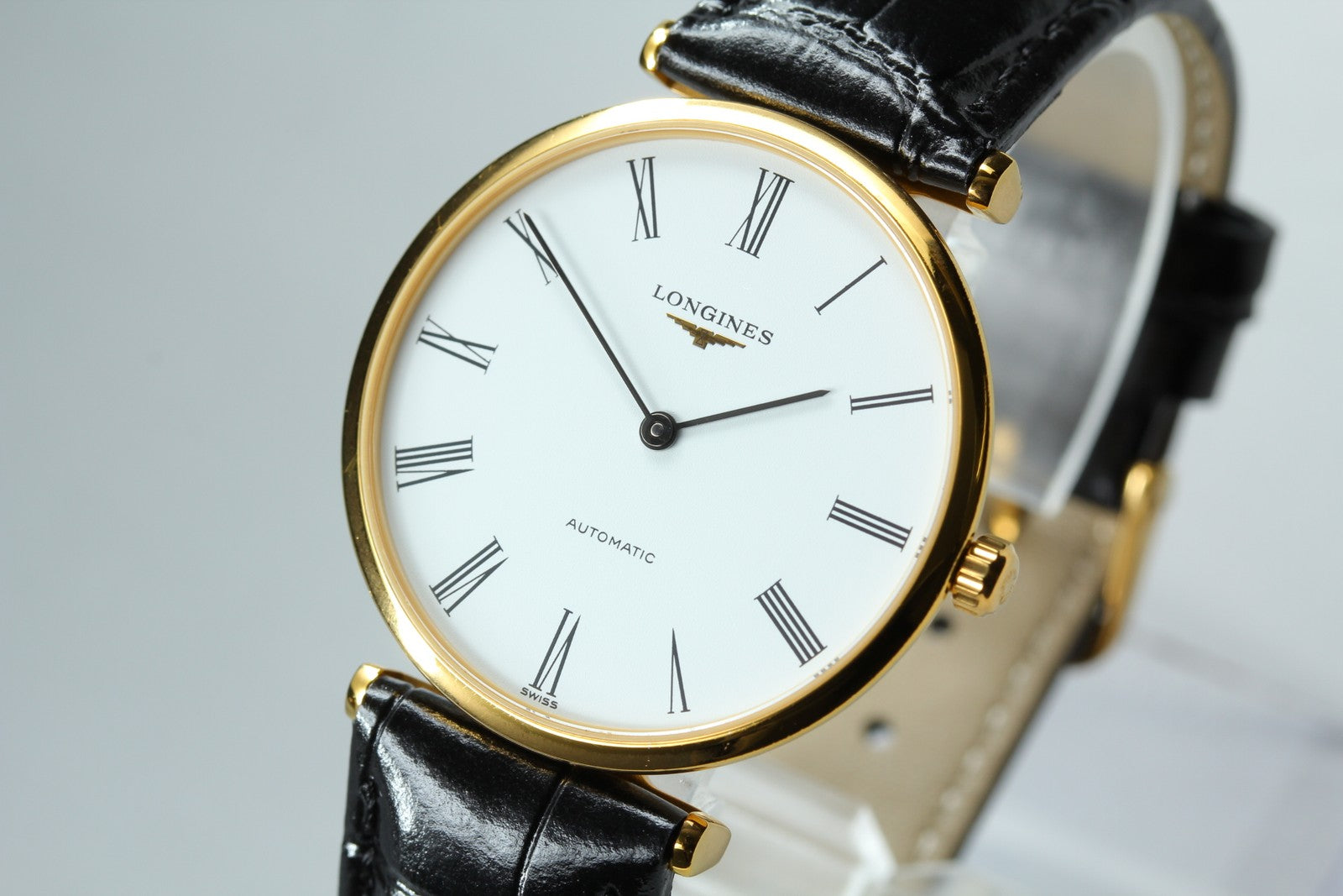 LONGINES La Grande Classique L4.708.2 Automatic White Men's Watch 34mm JAPAN