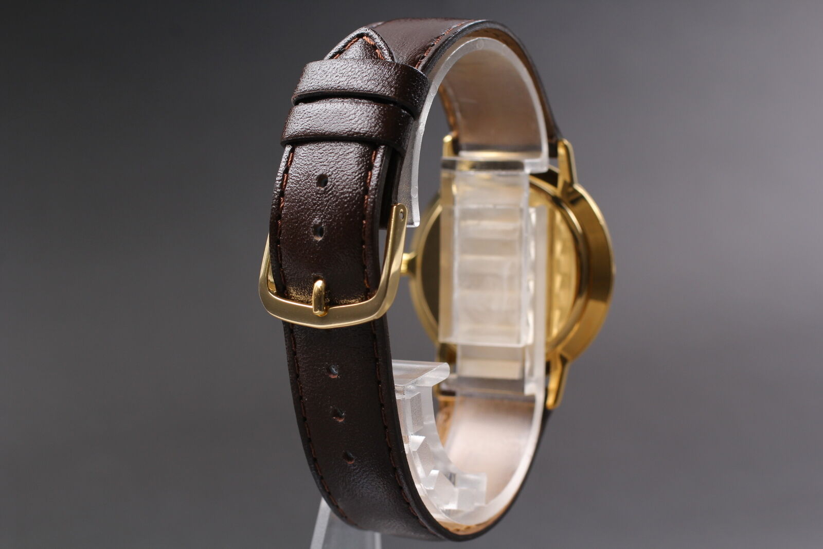New Battery [Exc+5] Vintage Gucci 3000.2.M Small Second Men's Quartz Watch JAPAN