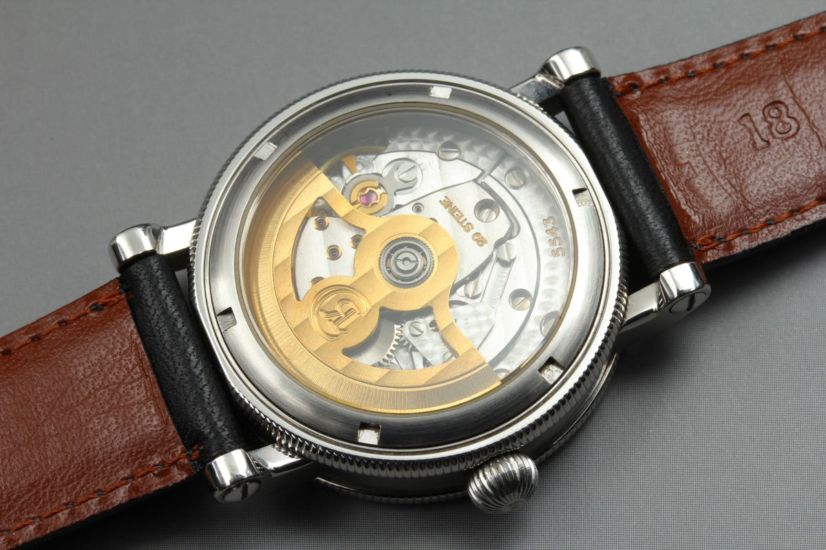 CHRONOSWISS Regulator CH1223 Automatic Black Dial Men's Watch 34mm From JAPAN