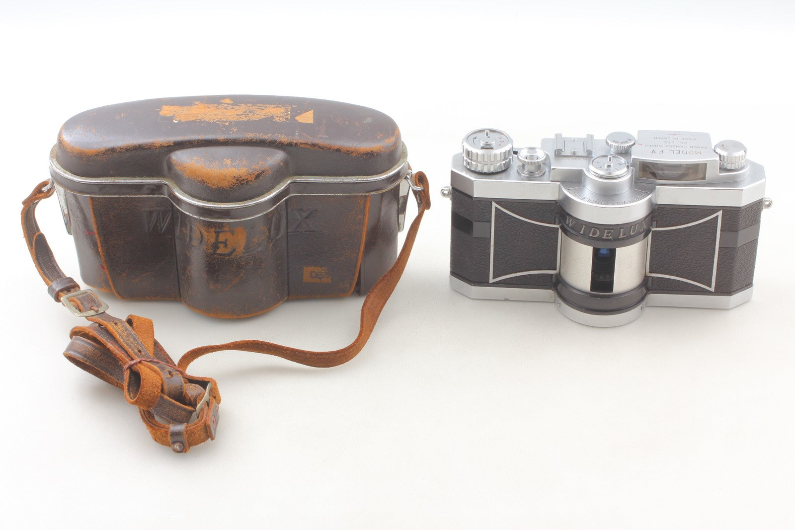 CLA Serviced [Near MINT] Panon WIDELUX FV 35mm Panoramic Film Camera 140° JAPAN