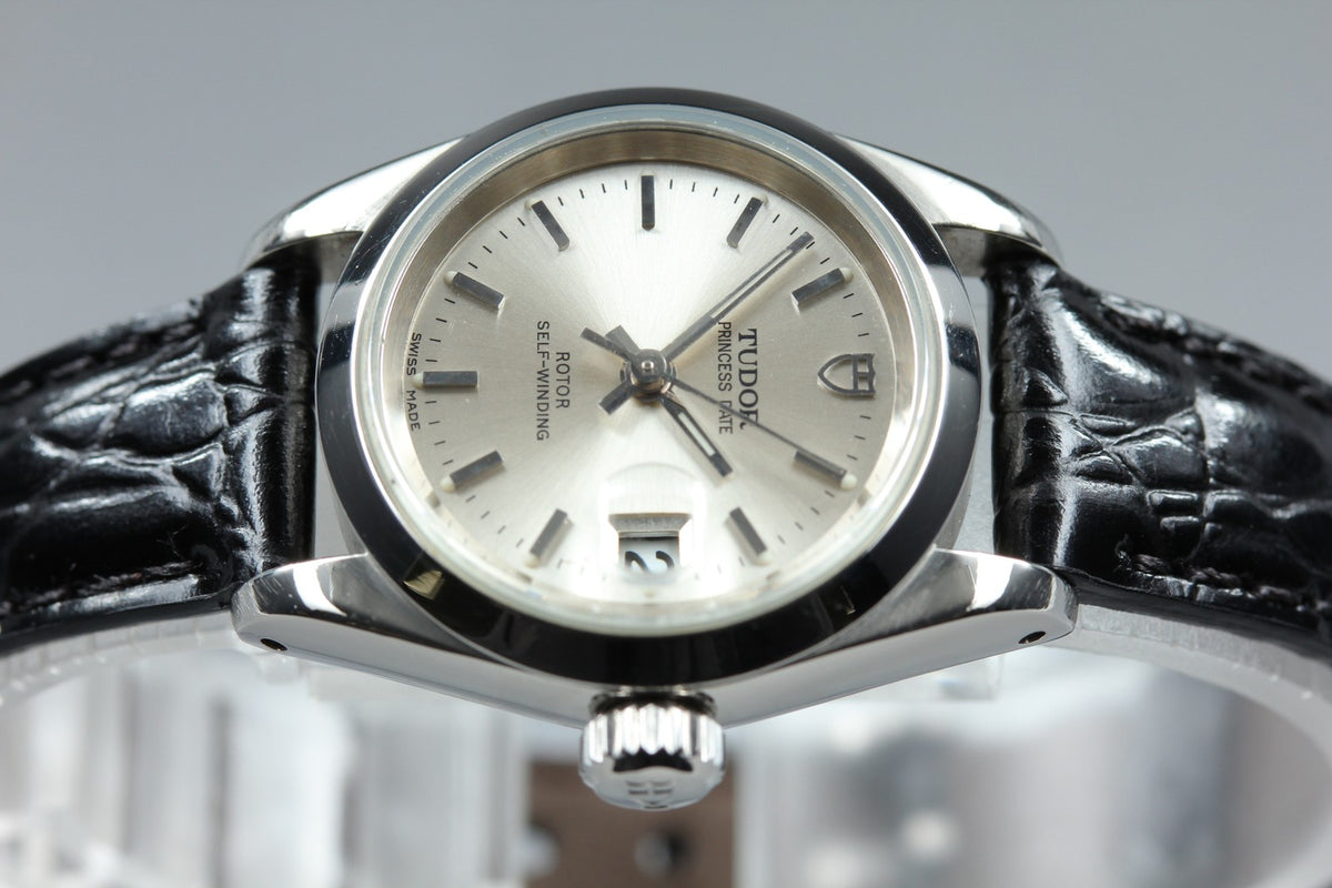 TUDOR Princess Date 92400N Cal.2671 Silver Dial Black 24mm AT Women's Watch