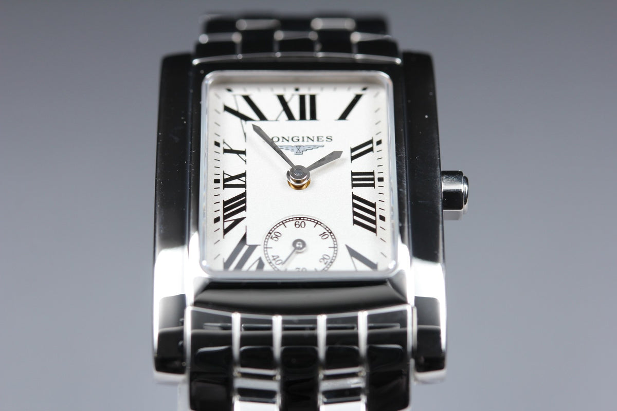 Longines L5.502.4 Dolce Vita Silver Bracelet 22mm Women's Quartz Watch [Box]