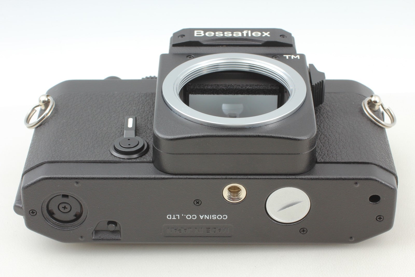 [Top MINT in Box] Voigtlander Bessaflex TM Black 35mm Film Camera From JAPAN