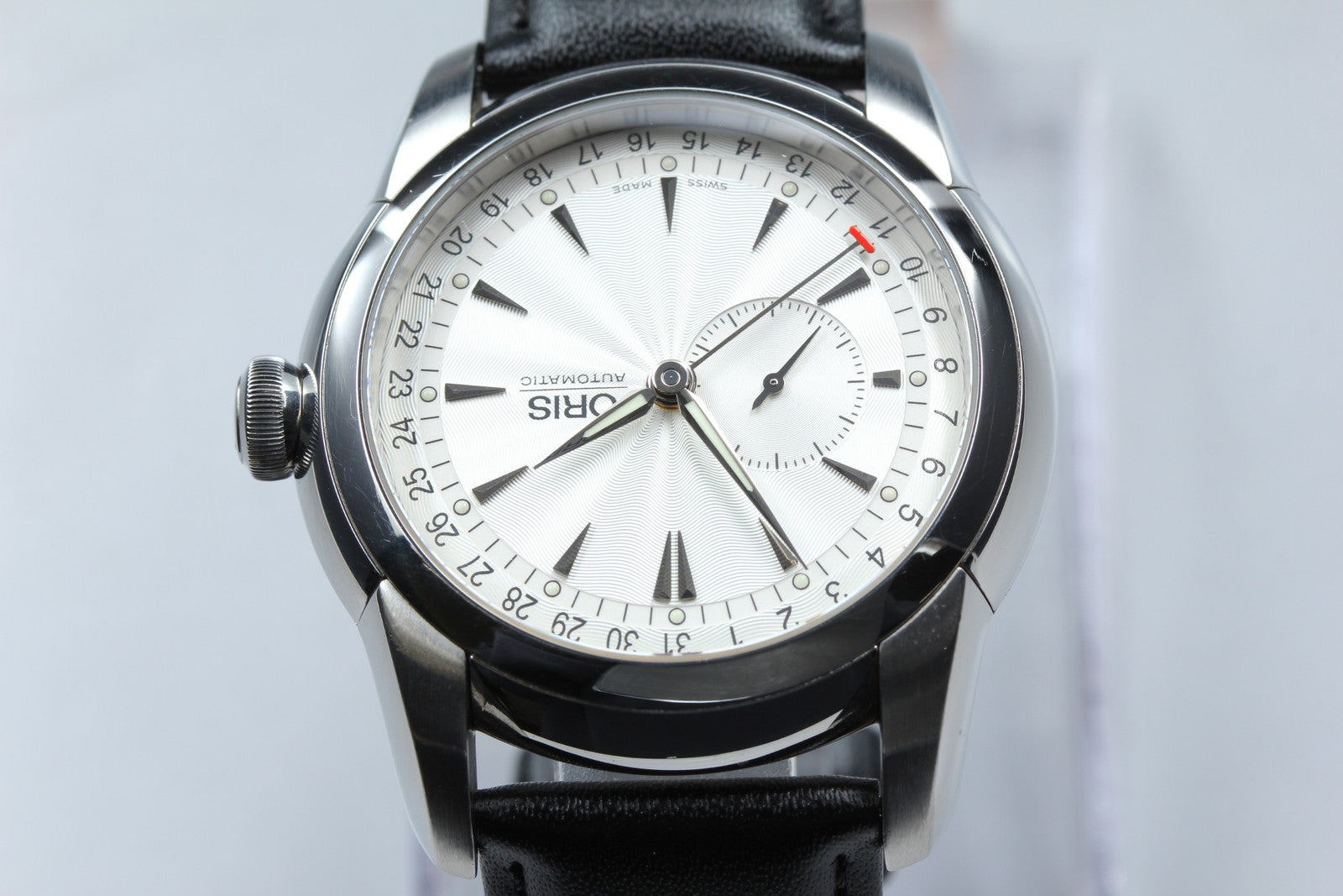 ORIS Artelier 7545 Silver Dial Automatic Small Second Men's Watch 44mm Exc+5 JP