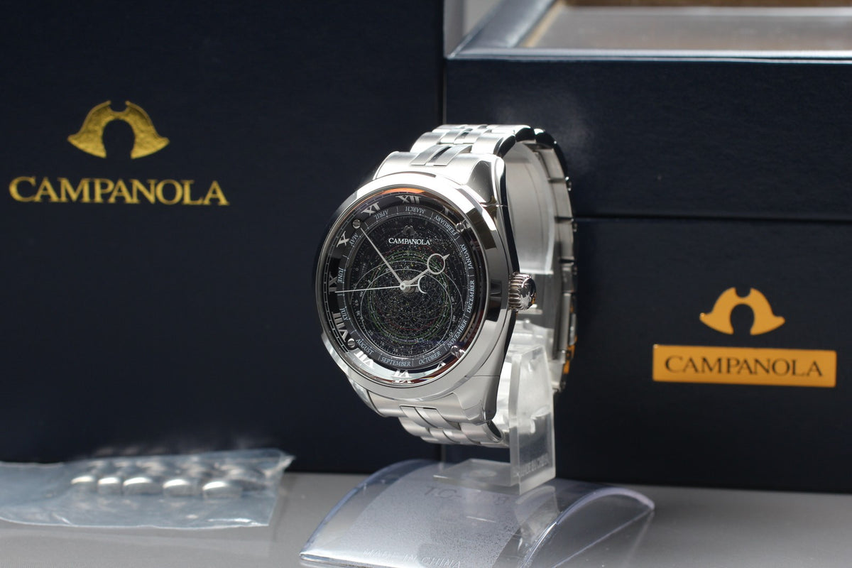 CITIZEN Campanola Cosmo Sign 4398-T022391 Quartz Men's Watch 45mm JAPAN Box