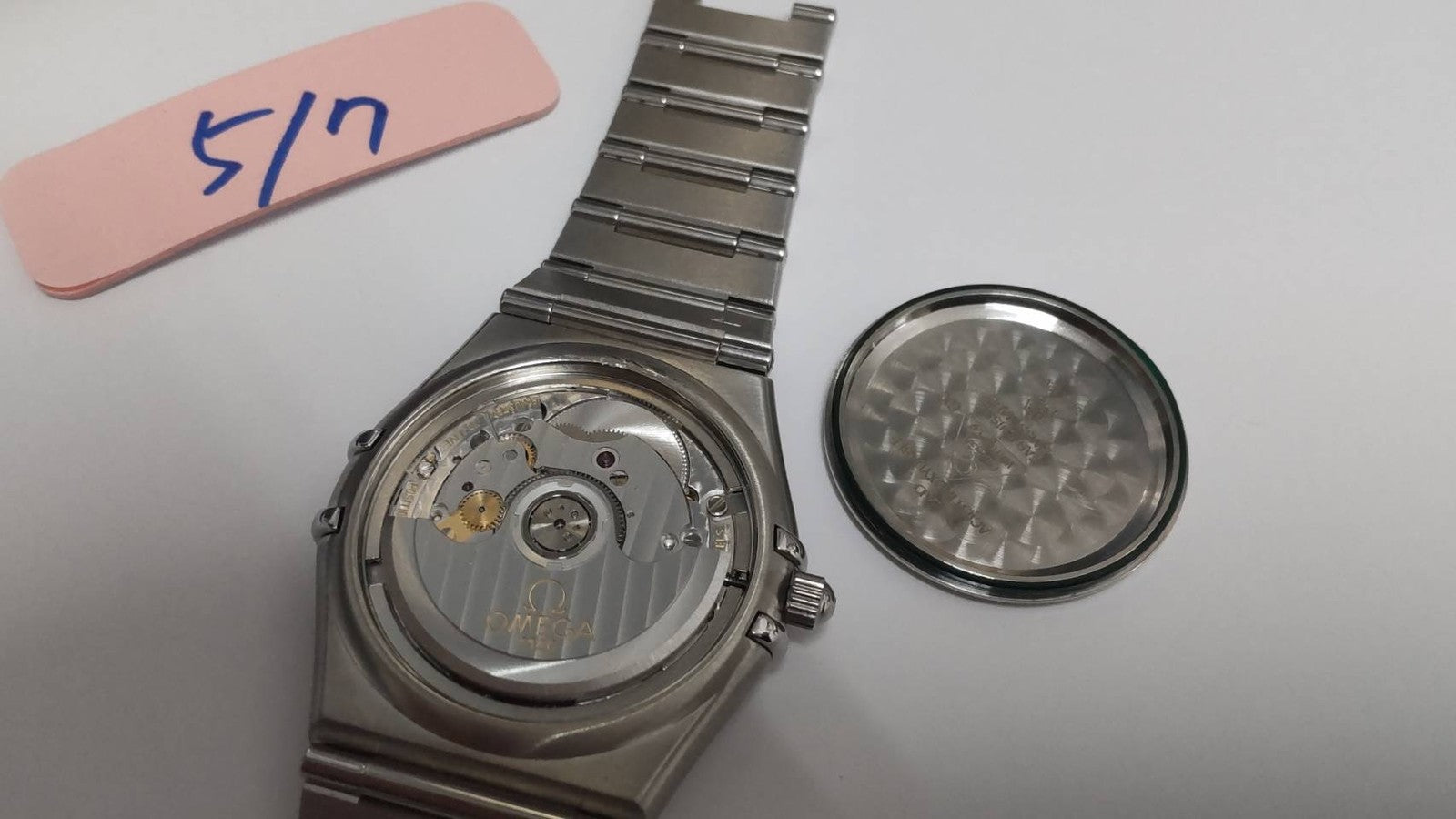 OMEGA Constellation 1502.30.00 Cal.1120 Silver Automat Men's Watch 35mm JP Box
