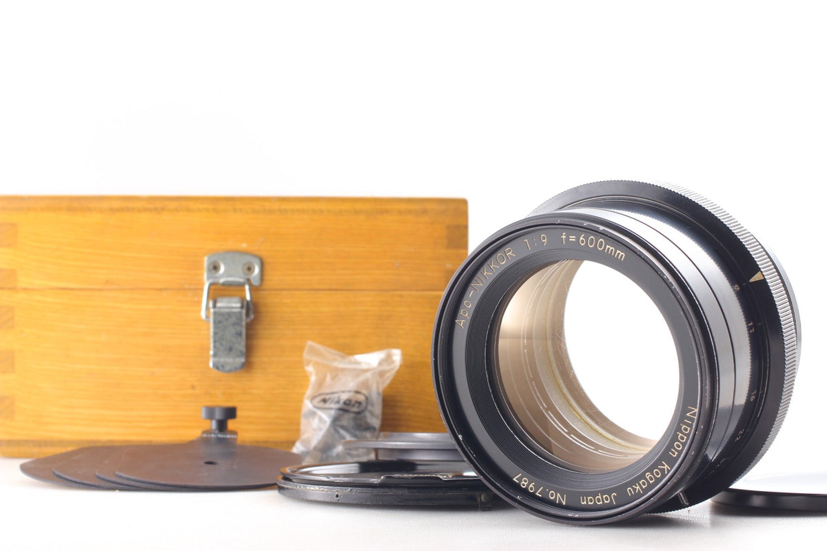 Rare [Near MINT Pro Creaned] Nikon Apo Nikkor 600mm f/9 Nippon Kogaku Lens JAPAN