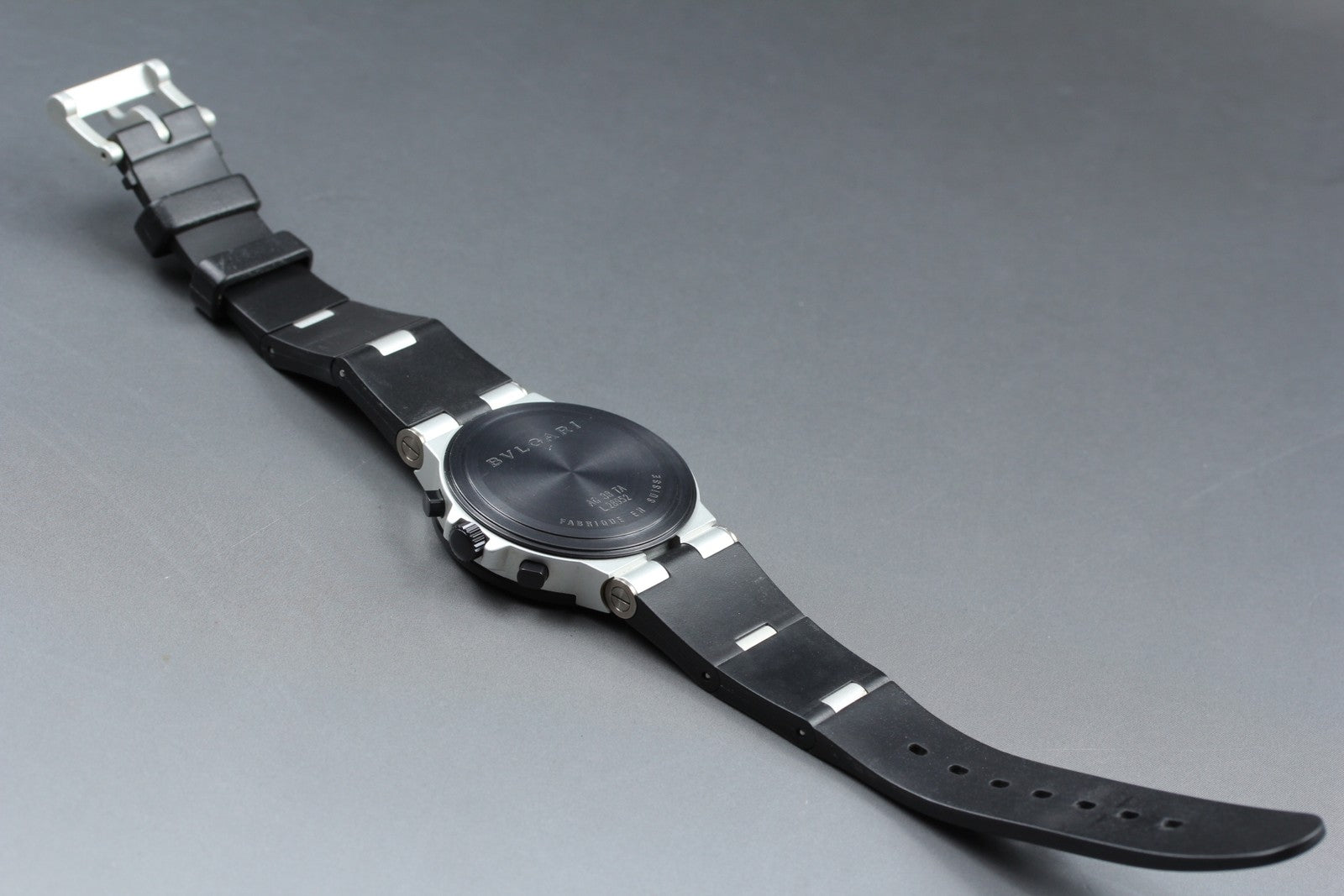 BVLGARI Diagono AC38TA Automatic Chronograph Men's Watch 38mm JAPAN Box