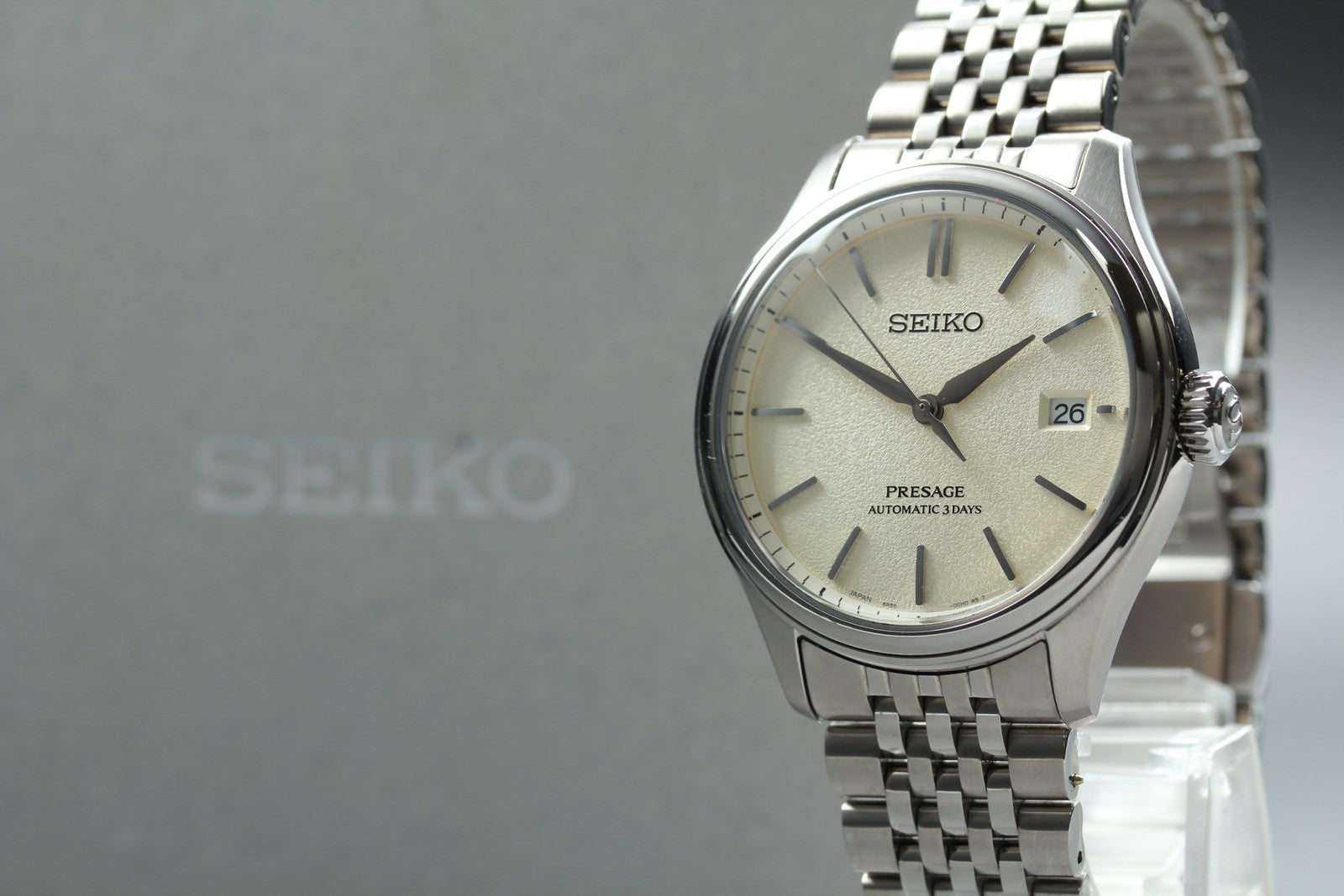 SEIKO Presage 6R55-00H0 SARX121 Automatic White Dial Men's Watch 40mm Japan Box