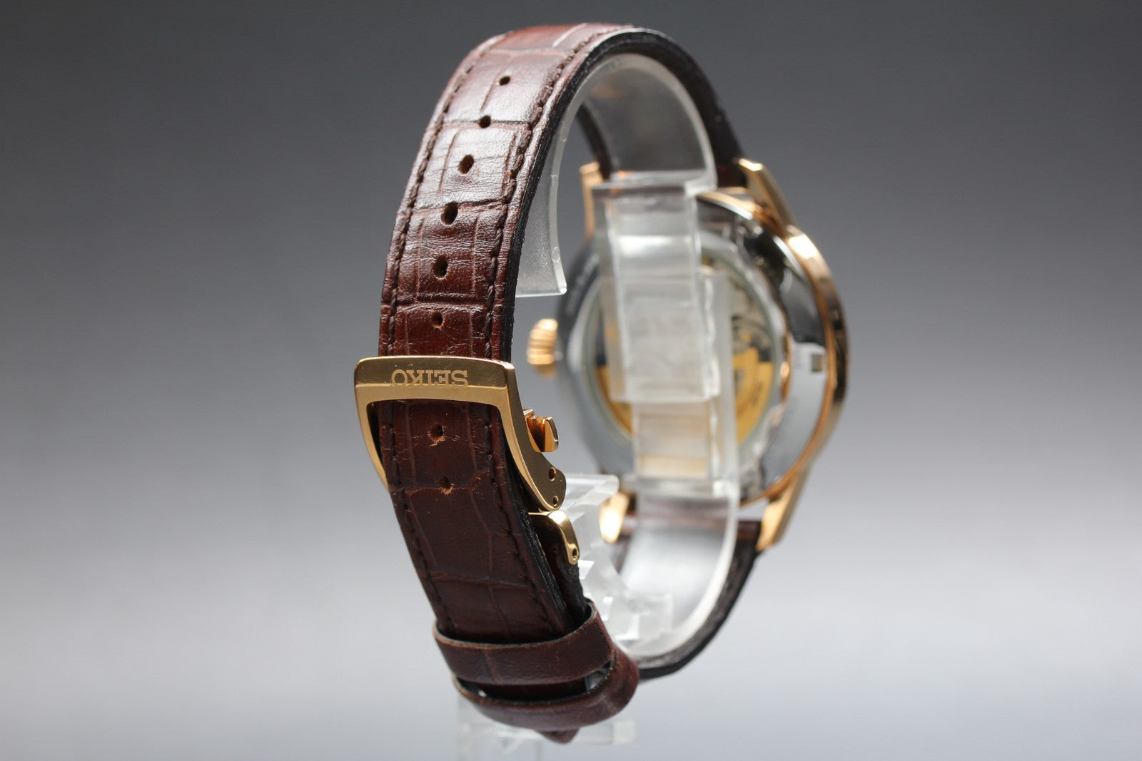 [Exc+5] SEIKO Presage 4R35-01T0 SARY078 Brown 40mm Automatic Men's Watch JAPAN