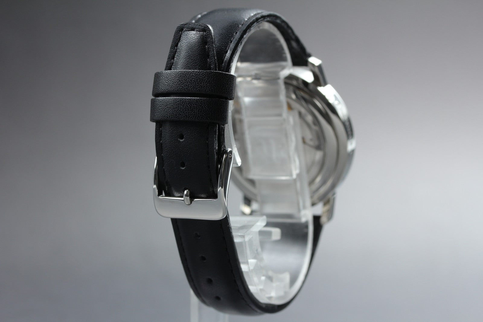 HERMES Clipper CL5.710 GMT Automatic White Dial Date Men's Watch 36mm JAPAN