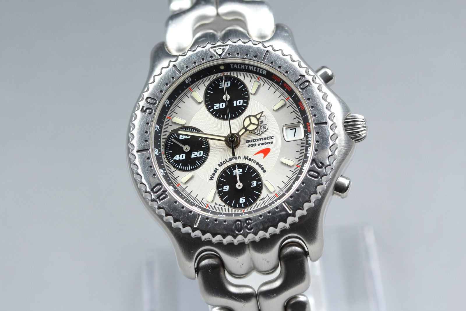 TAG Heuer SEL McLaren Mercedes CG2113 Automatic Chronograph Men's Watch 39mm JP
