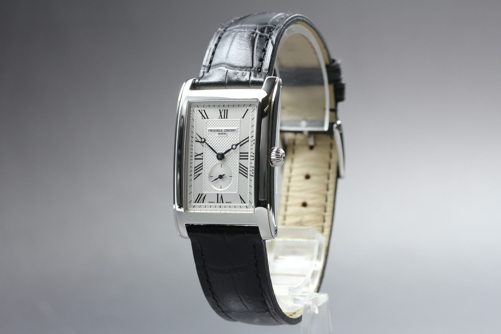 Frederique Constant FC-200/235XC25/6 26mm Silver Black Men's Quartz Watch [Box]