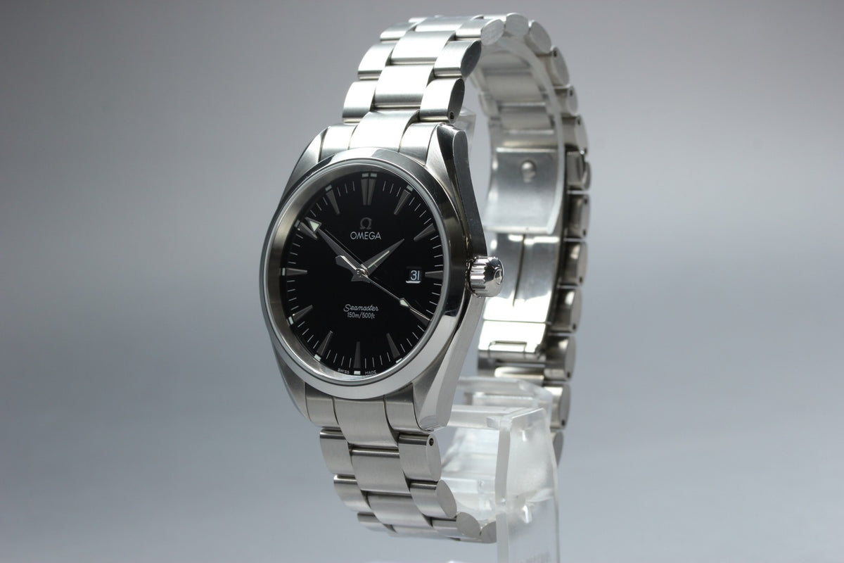 OMEGA Seamaster Aqua Terra 2517.50 Cal.1538 150M Black 38mm Qz Mens Watch [Box]
