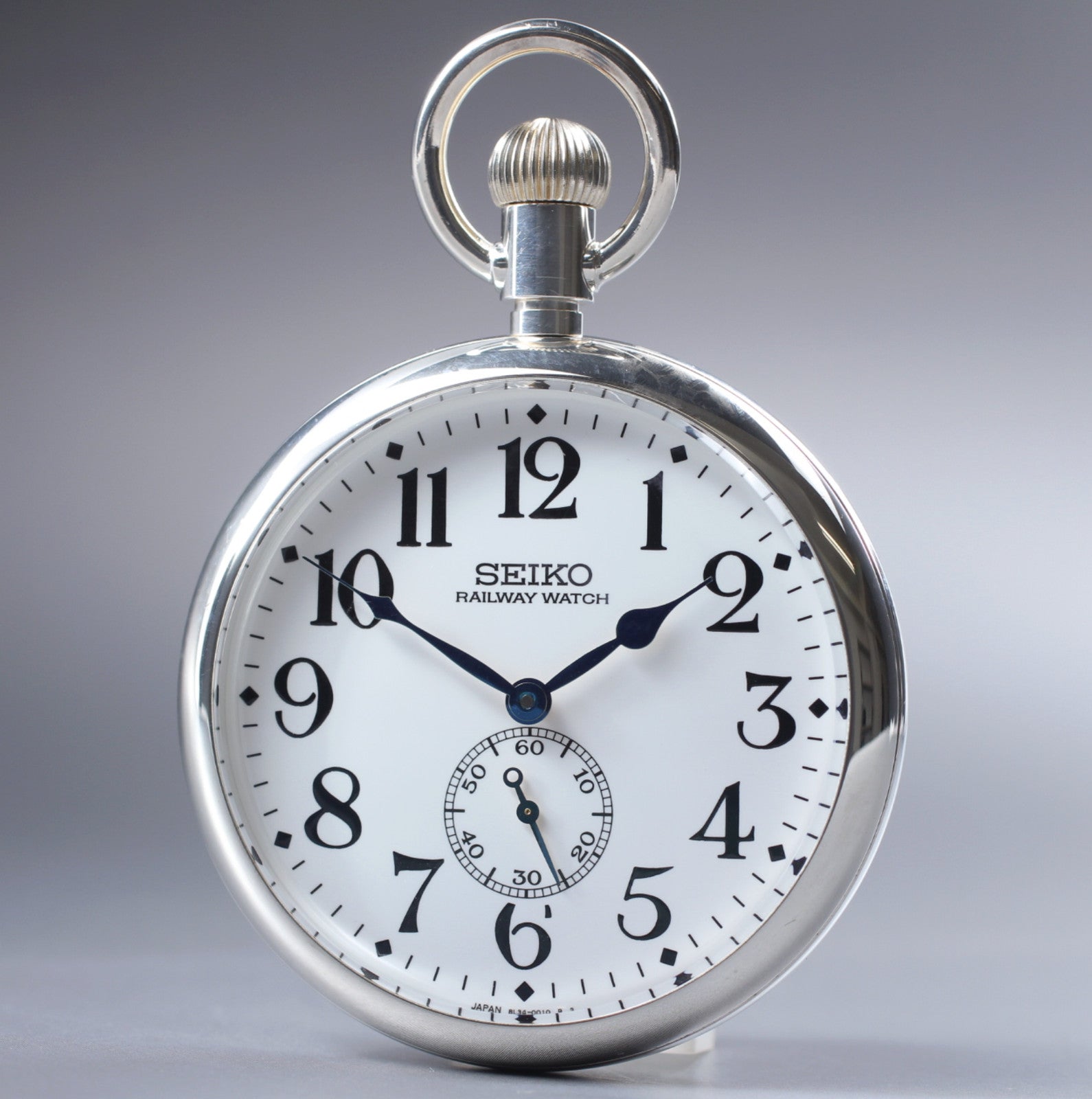 Limited [Exc+5] SEIKO Railroad Watch 8L34-0010 SCVR001 0136/3000 Hand Winding