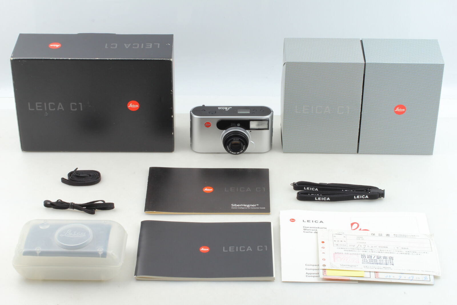 [Boxed Top MINT] Leica C1 Vario Elmar 38-105mm ASPH 35mm Film Camera From JAPAN