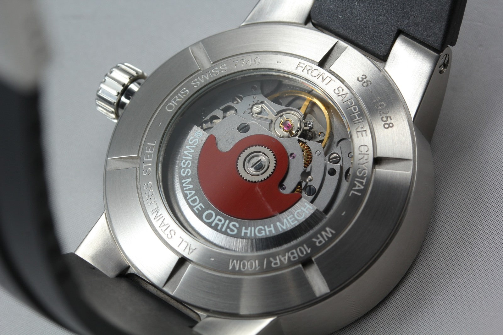 [Near MINT- Box] ORIS Williams Engine Date 7740 Black 42mm Automatic Men's Watch