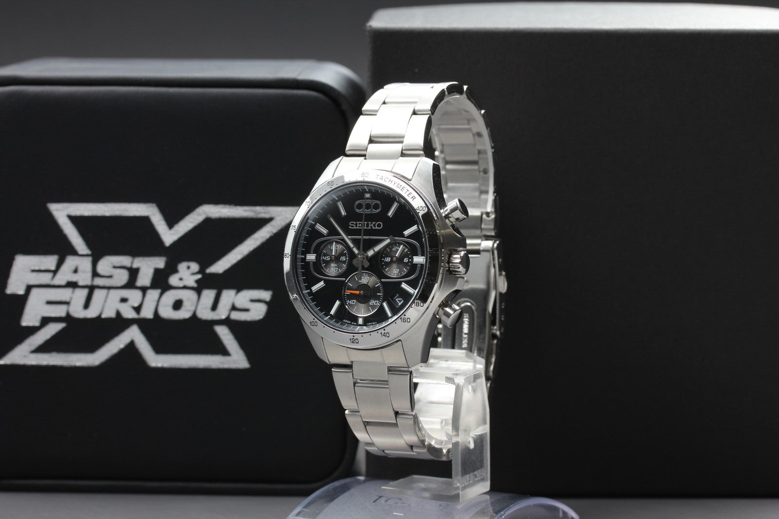 New Batt SEIKO 8T63-02S0 Limited Edition 2000 fast and furious Quartz Men's 40mm