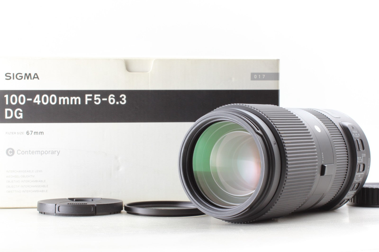 [N MINT+++ w/Box] Sigma 100-400mm f5-6.3 DG OS HSM Lens for Nikon F From JAPAN